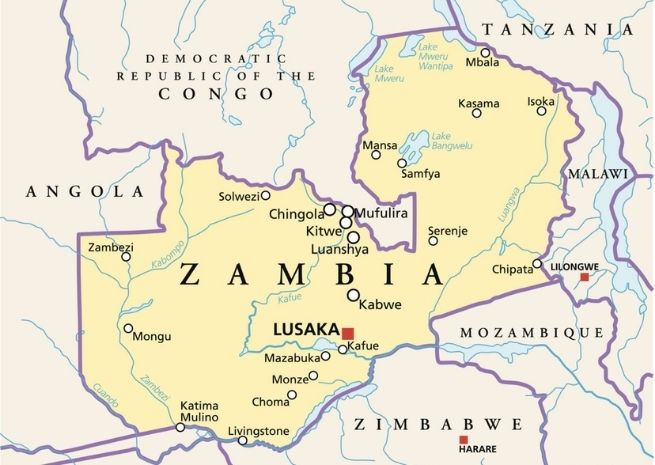 Lusaka Map